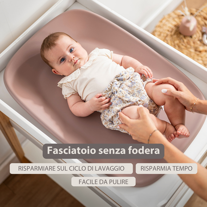 Nattou fasciatoio Softy - Cuscino per la cura Rosa Antico 70x50 cm