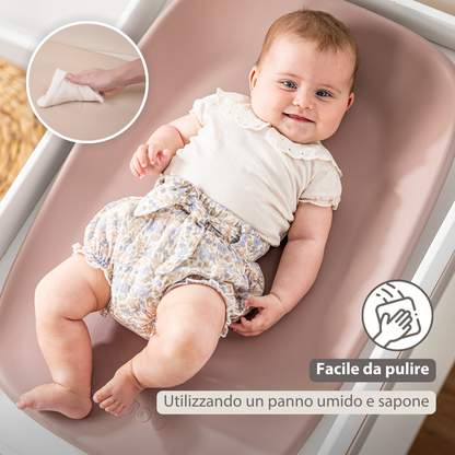 Nattou fasciatoio Softy - Cuscino per la cura Rosa Antico 70x50 cm