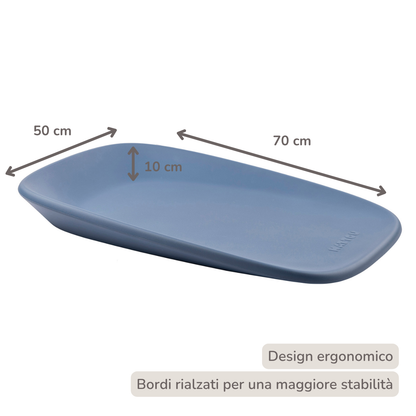 Nattou fasciatoio Softy - 70cm - blu notte