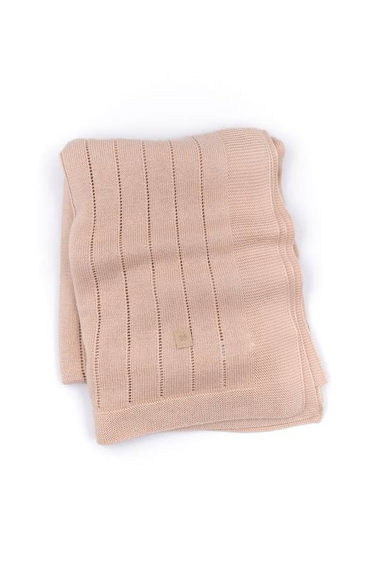 BAMBOOM Copertina righe knitted - 541 - Rosa 04