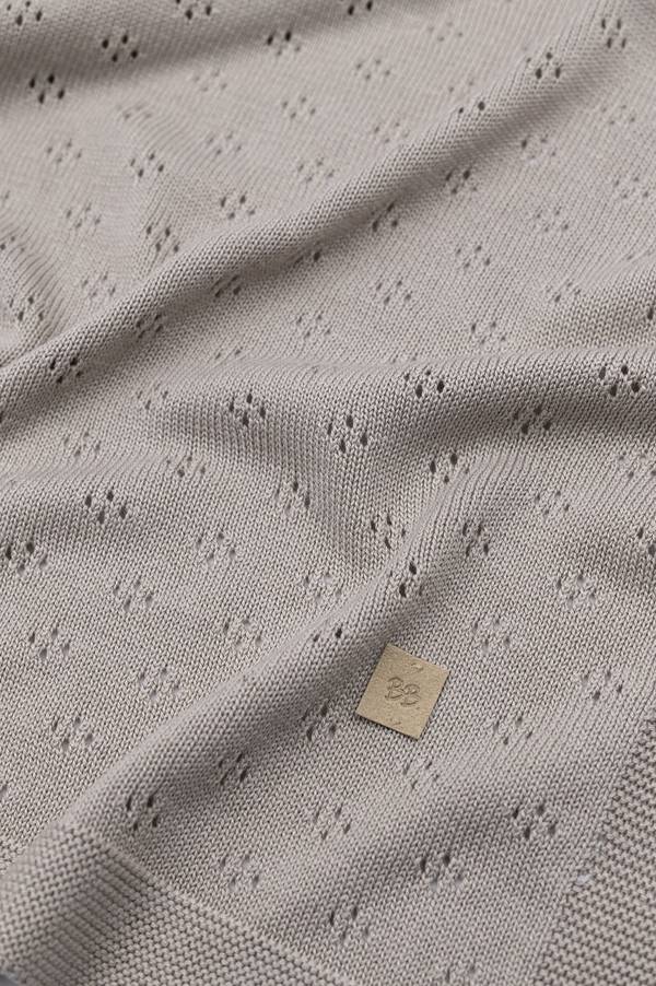 BAMBOOM Copertina traforata knitted - 542 - Cammello 33