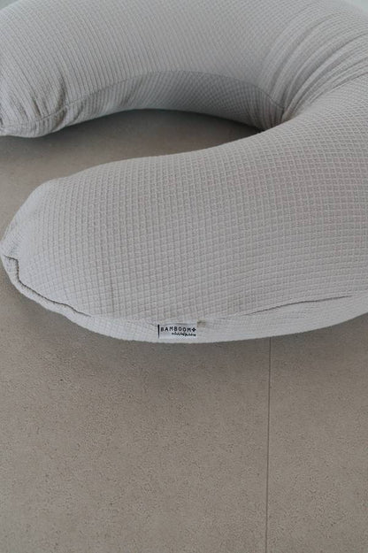 Bamboom Cuscino Gravidanza Allattamento Multifunzione Combi Cosy 593 - Grigio 05