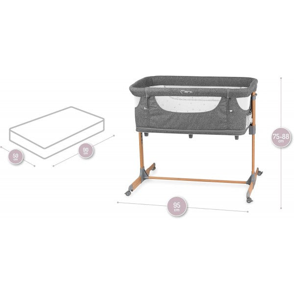 MoMi culla SMART 4in1 colore grey