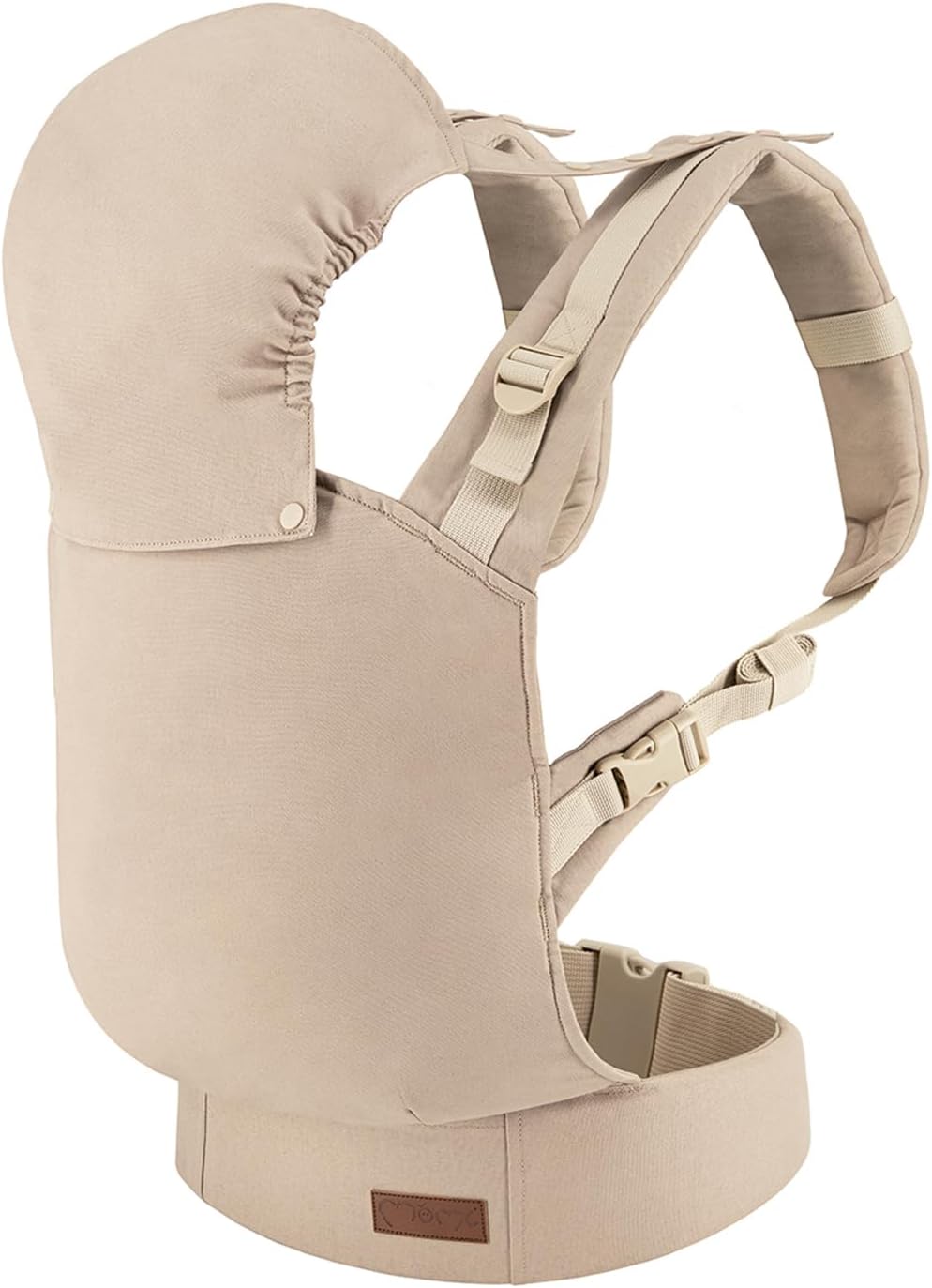 MoMi - marsupio portabebé ergonomico COLLET - beige