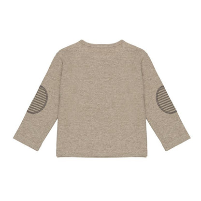 Nanan Studio - Maglia con Taschino e Toppe Rigate - SA039