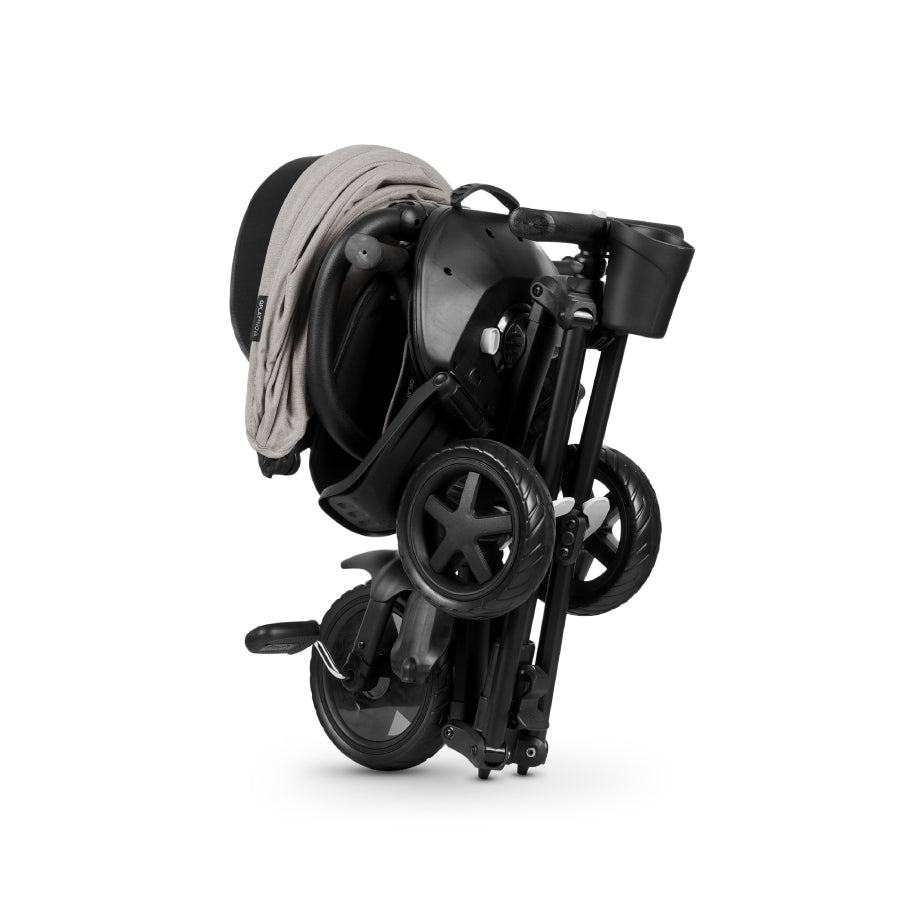 Qplay - Triciclo NOVA Niello 6in1 - da 10 mesi a 72 mesi - GREY