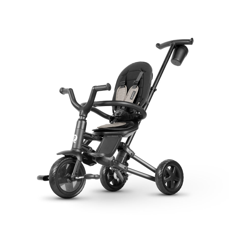 Qplay - Triciclo NOVA Niello 6in1 - da 10 mesi a 72 mesi - GREY