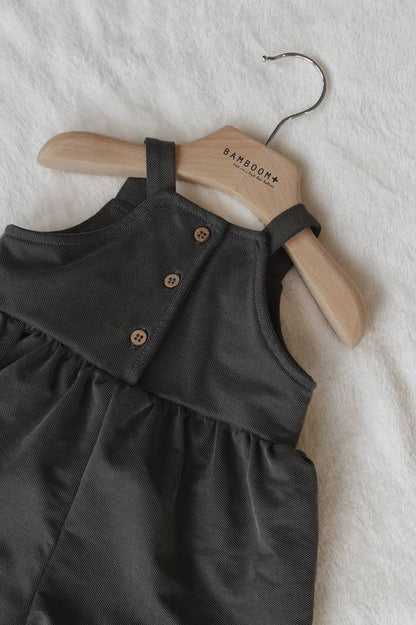 BAMBOOM Salopette Bimba - 681 - Antracite 311
