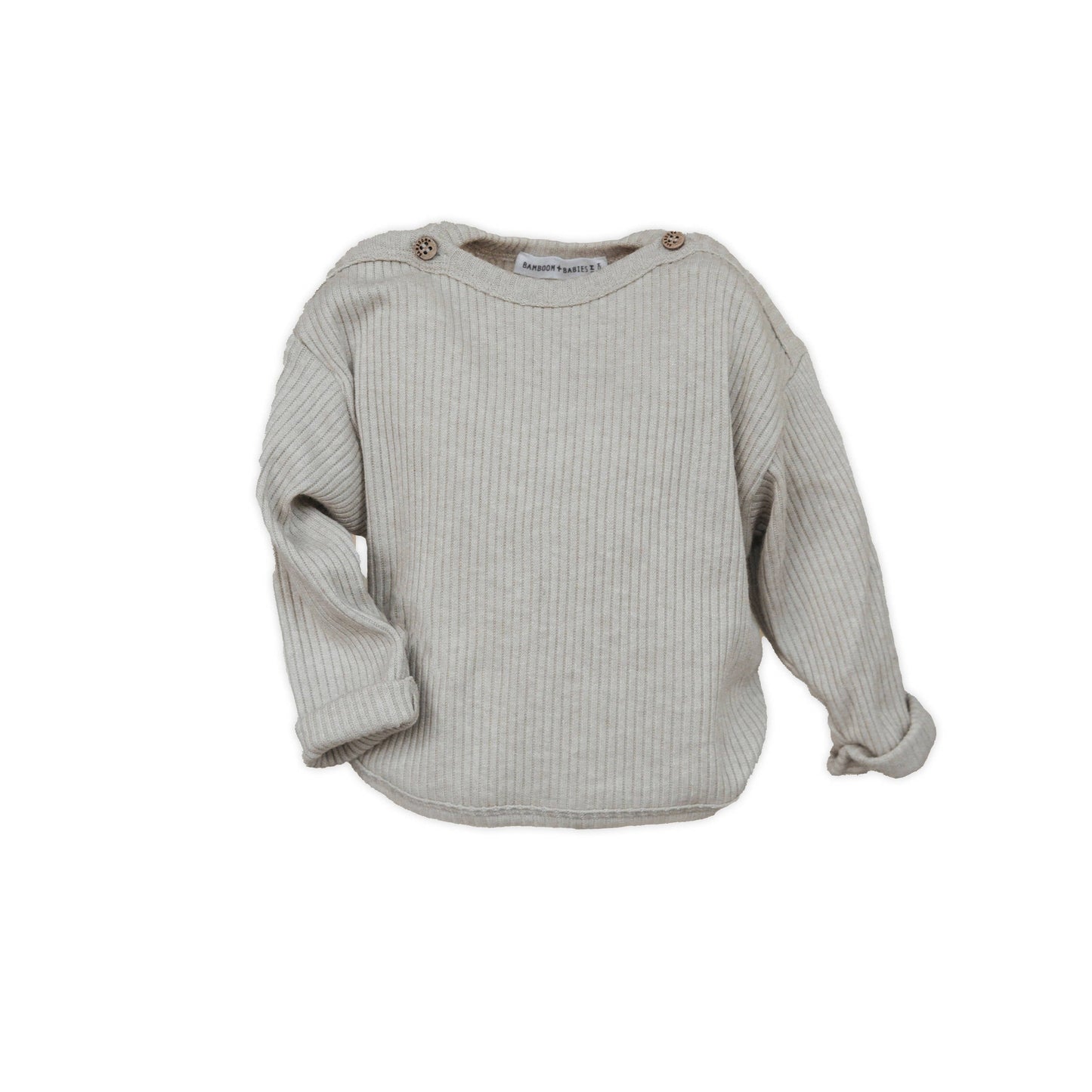 BAMBOOM Maglia Comfy Rib Wool - 691 - Sand 10
