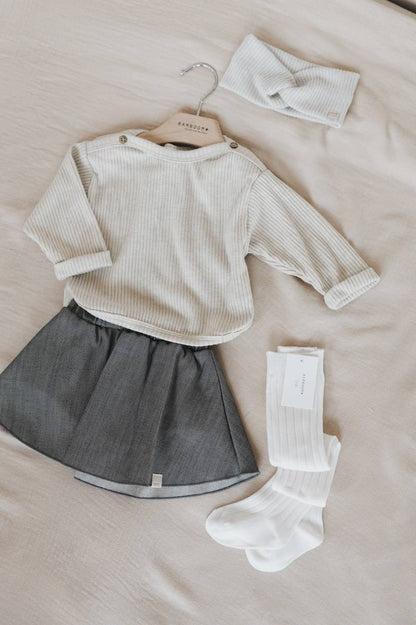 BAMBOOM Maglia Comfy Rib Wool - 691 - Sand 10