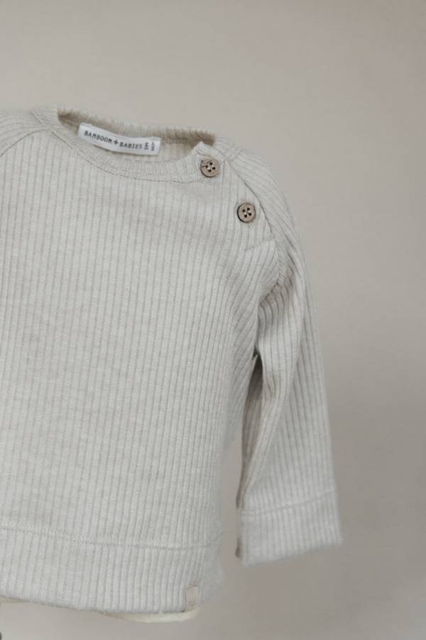 BAMBOOM Tshirt apertura raglan - 705 - Sand 10