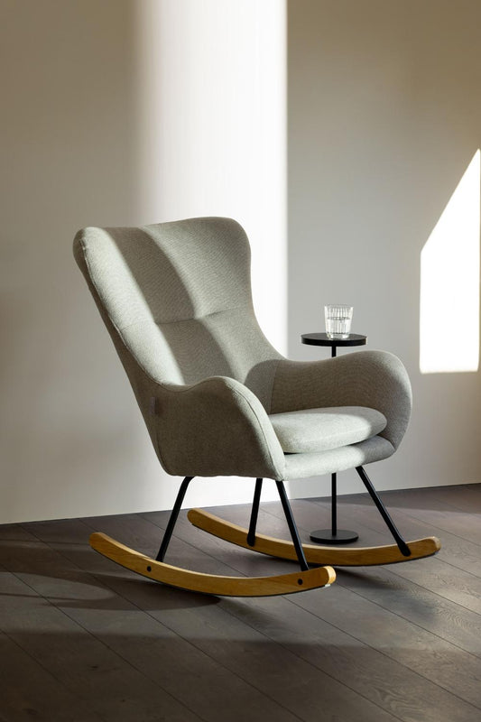QUAX Poltrona Sedia a dondolo e allattamento Rocking Chair - Desert