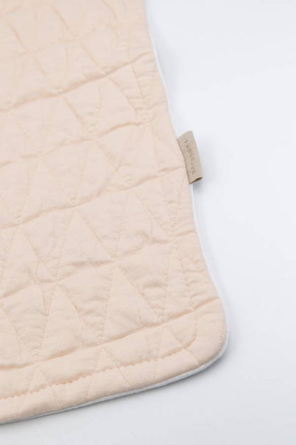 BAMBOOM Coperta Wrinkled culla, in bambù organico - 792M - WATER PEACH 514