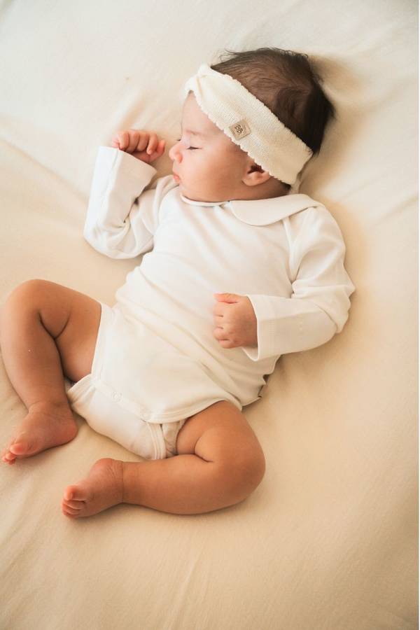 BAMBOOM Maglia Body Bimba Collo Tondo 792 - OFFWHITE 111