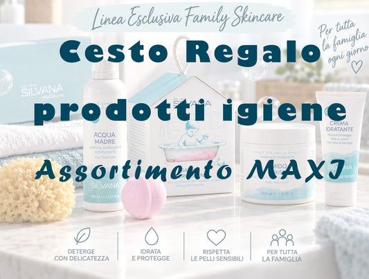 Cesto Regalo Prodotti Igiene - Assortimento maxi