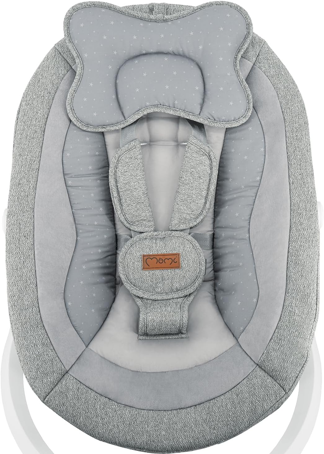 MOMI altalena PEARL baby swing - colore grey
