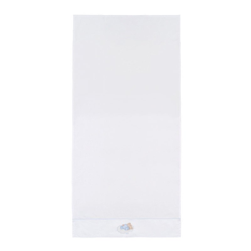 Nanan Set Lenzuola 3pz Carrozzina Orso nuvola - celeste