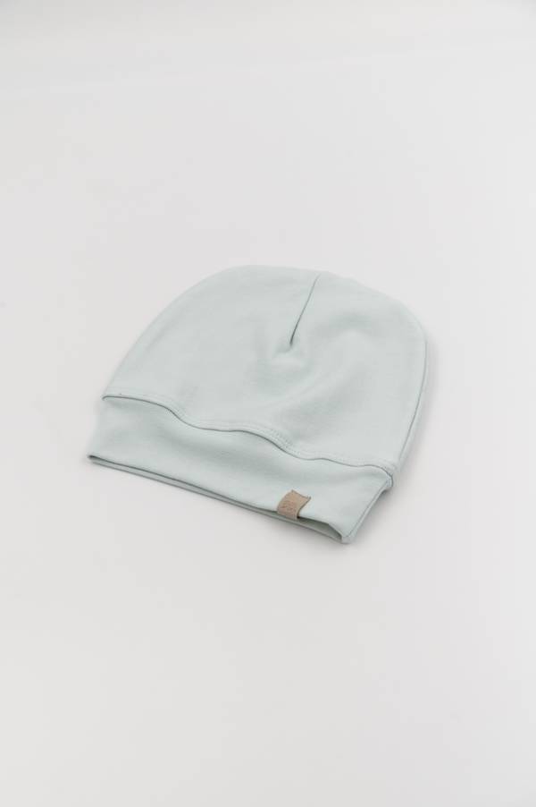 BAMBOOM Cappellino con bordo - 874 - BLU BLUSH 125 0-6M