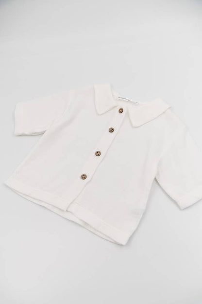 BAMBOOM Camicia maniche corte - 883 - OFFWHITE 111