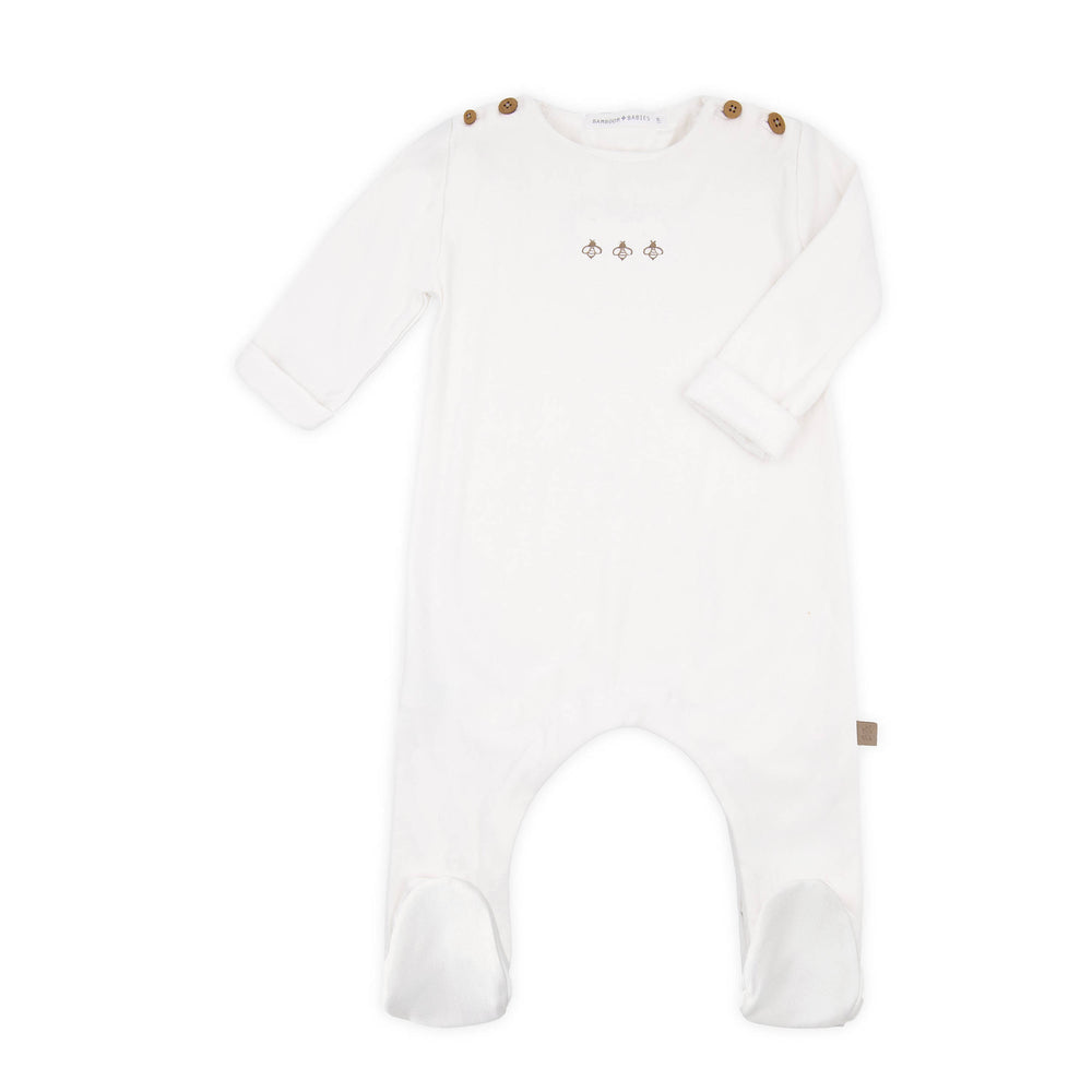 BAMBOOM Tutina neonato Bees - 892 - PANNA 02