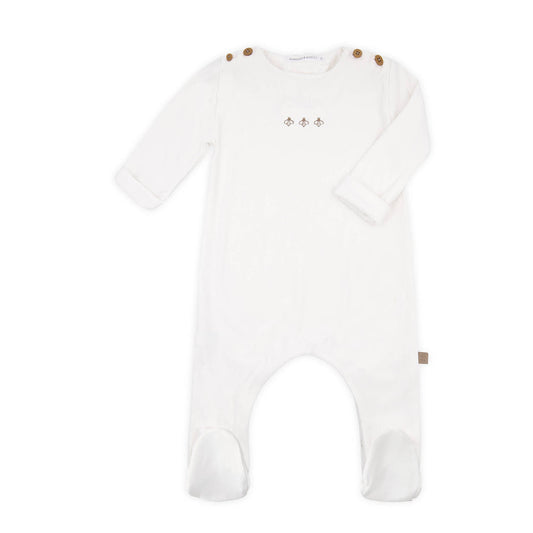 BAMBOOM Tutina neonato Bees - 892 - PANNA 02