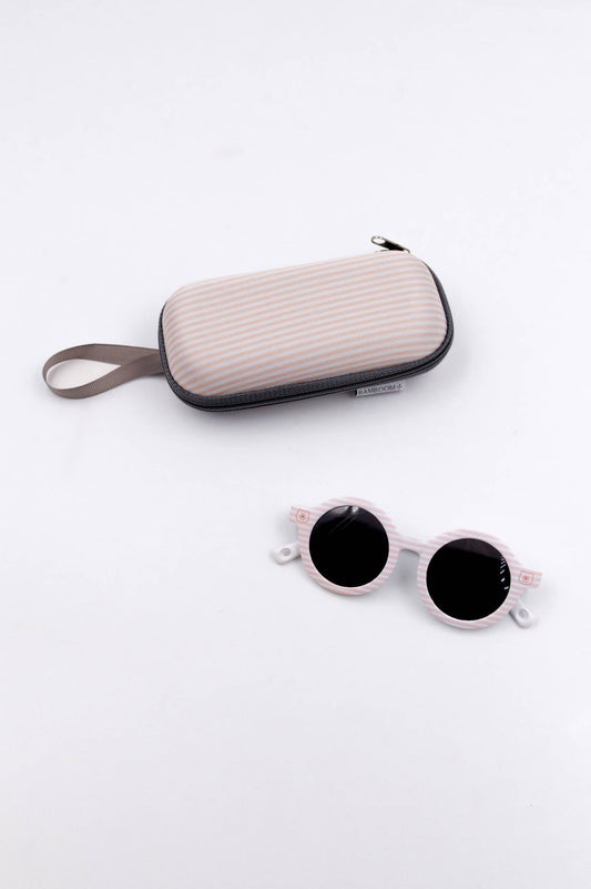 Bamboom Occhiale da sole con protezione 400UV - 894 - PINK STRIPES BEAR 435