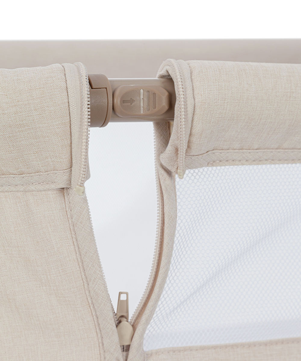 CARRELLO - Culla fiancoletto Gracia - cool grey