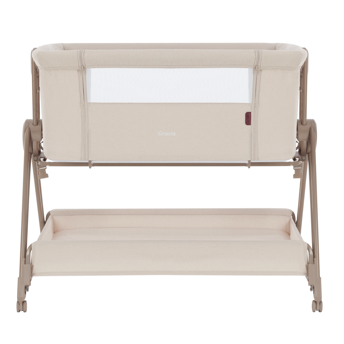 CARRELLO - Culla fiancoletto Gracia - cool grey