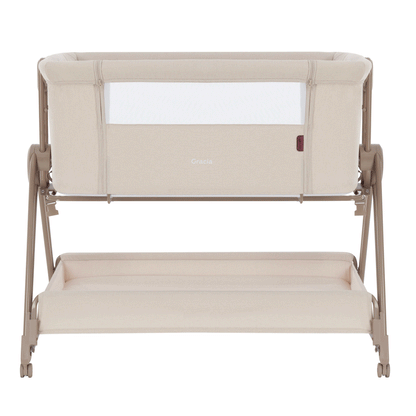 CARRELLO - Culla fiancoletto Gracia - cool grey