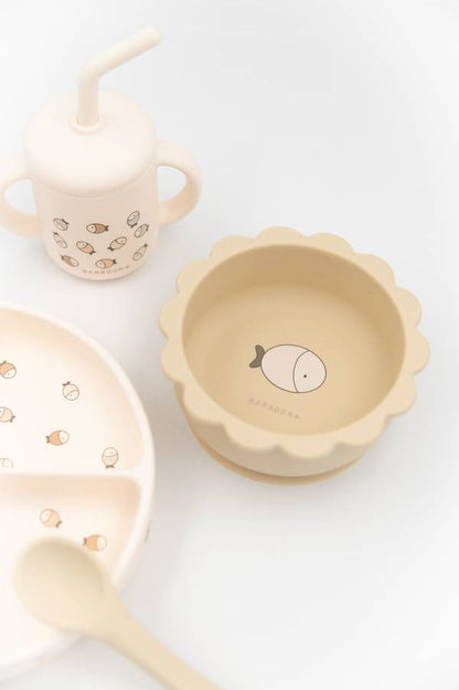 Bamboom Dinner set - Set pappa - 904 - FISHES 242