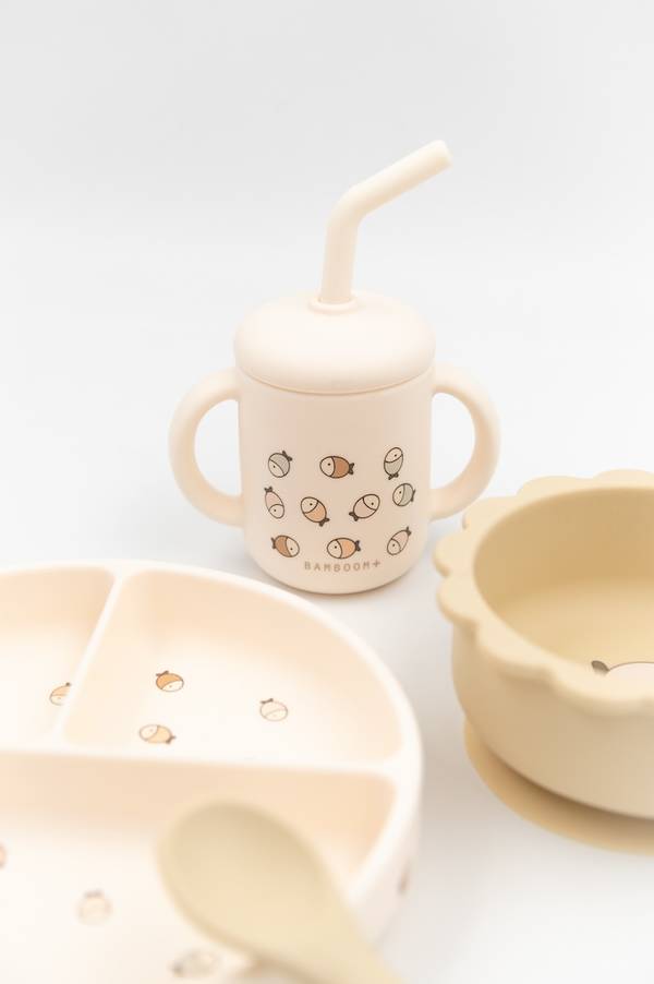 Bamboom Dinner set - Set pappa - 904 - FISHES 242