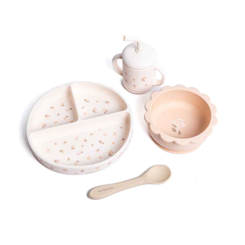 Bamboom Dinner set - Set pappa - 904 - FLOWER FIELD 309