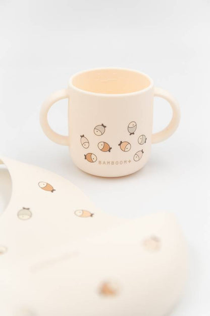 Bamboom Bavaglino in silicone e tazza - 905 - FISHES 242