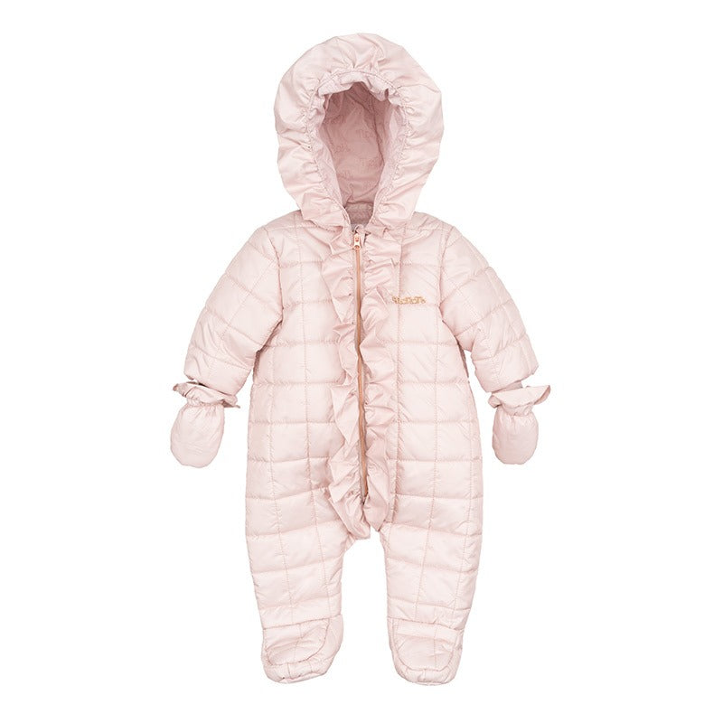 Nanan Tutone imbottito Eskimo con frappa - Beige