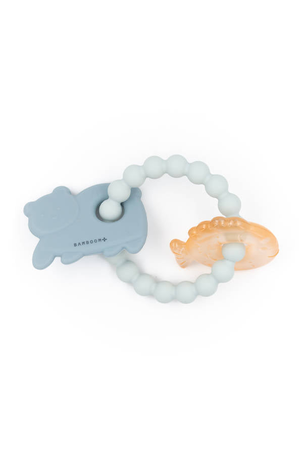 BAMBOOM Massaggiagengive Orso e Pesce 919 - OCEAN BLU 200