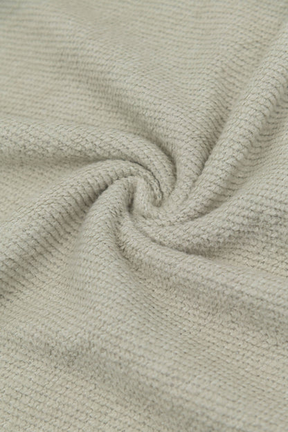 BAMBOOM Copertina culla Brushed + spugna peluche 927TE00040 - SAGE OLIVE 410 - AI (Copia)