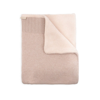 BAMBOOM Copertina 4 stagioni con Cashmere e lato teddy - VINTAGE PINK 341 - AI