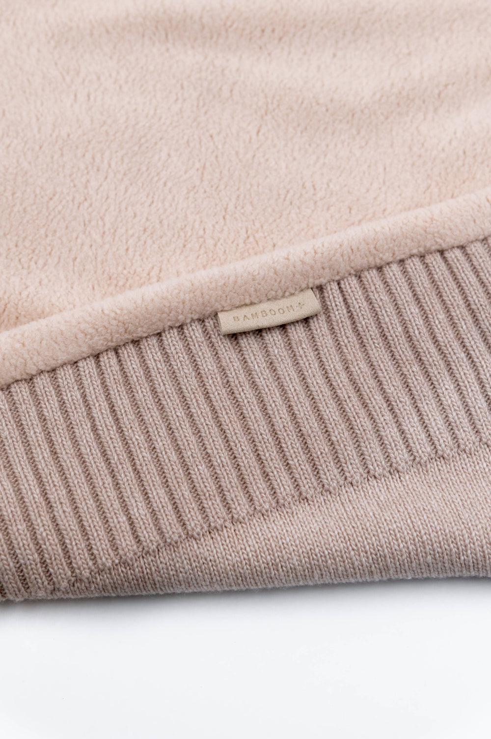 BAMBOOM Copertina 4 stagioni con Cashmere e lato teddy - VINTAGE PINK 341 - AI