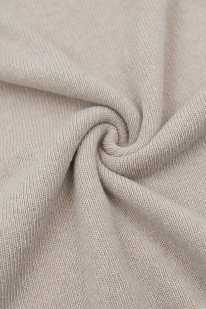 BAMBOOM Copertina 4 stagioni con Cashmere e lato teddy - STONE SAND 505 - AI