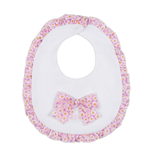 Nanan Bavaglio Fiorato Bianco - 82746