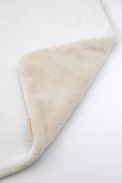 BAMBOOM Copertina Wrap con cappuccio - SAND 10