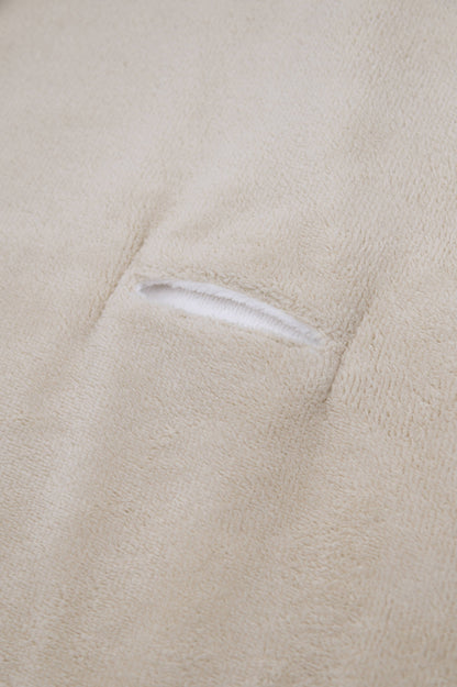 BAMBOOM Copertina Wrap con cappuccio - SAND 10