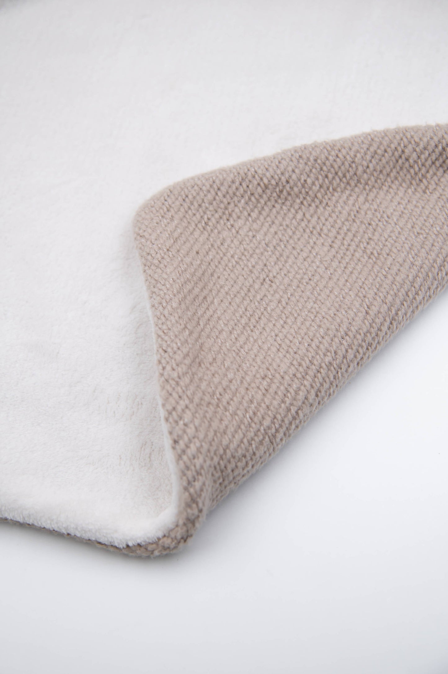 BAMBOOM Copertina Wrap con cappuccio brushed - MELANGE SAND 181