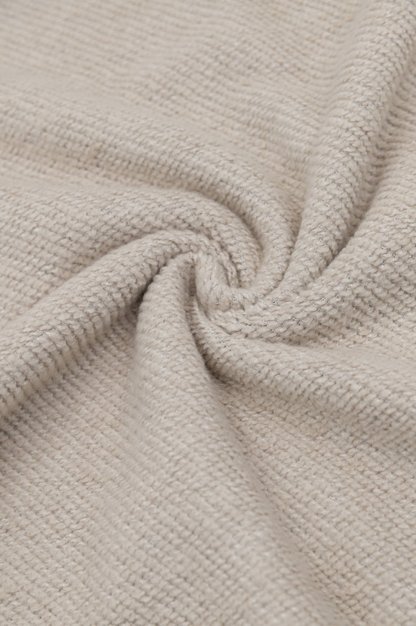 BAMBOOM Copertina Wrap con cappuccio brushed - MELANGE SAND 181