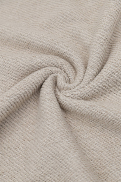 BAMBOOM Copertina Wrap con cappuccio brushed - MELANGE SAND 181