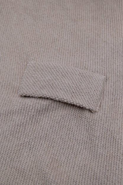 BAMBOOM Copertina Wrap con cappuccio brushed - MELANGE SAND 181