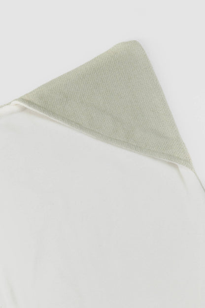 BAMBOOM Copertina Wrap con cappuccio brushed - SAGE OLIVE 410 - AI