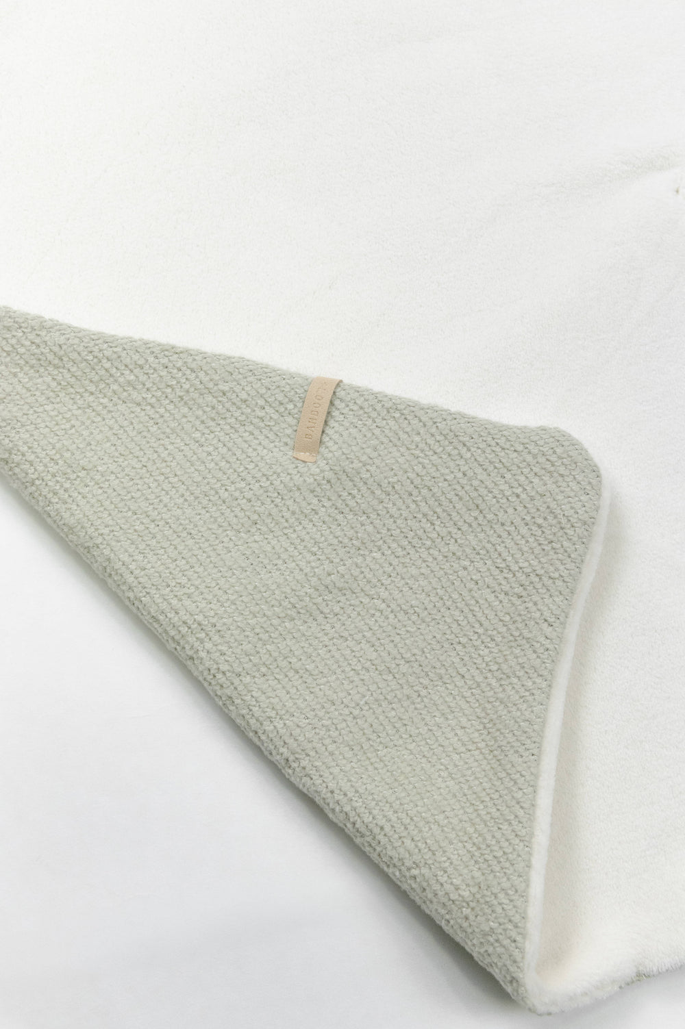 BAMBOOM Copertina Wrap con cappuccio brushed - SAGE OLIVE 410 - AI
