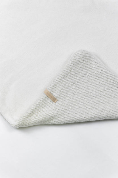 BAMBOOM Copertina Wrap con cappuccio brushed - BIRCH GREY 516 - AI