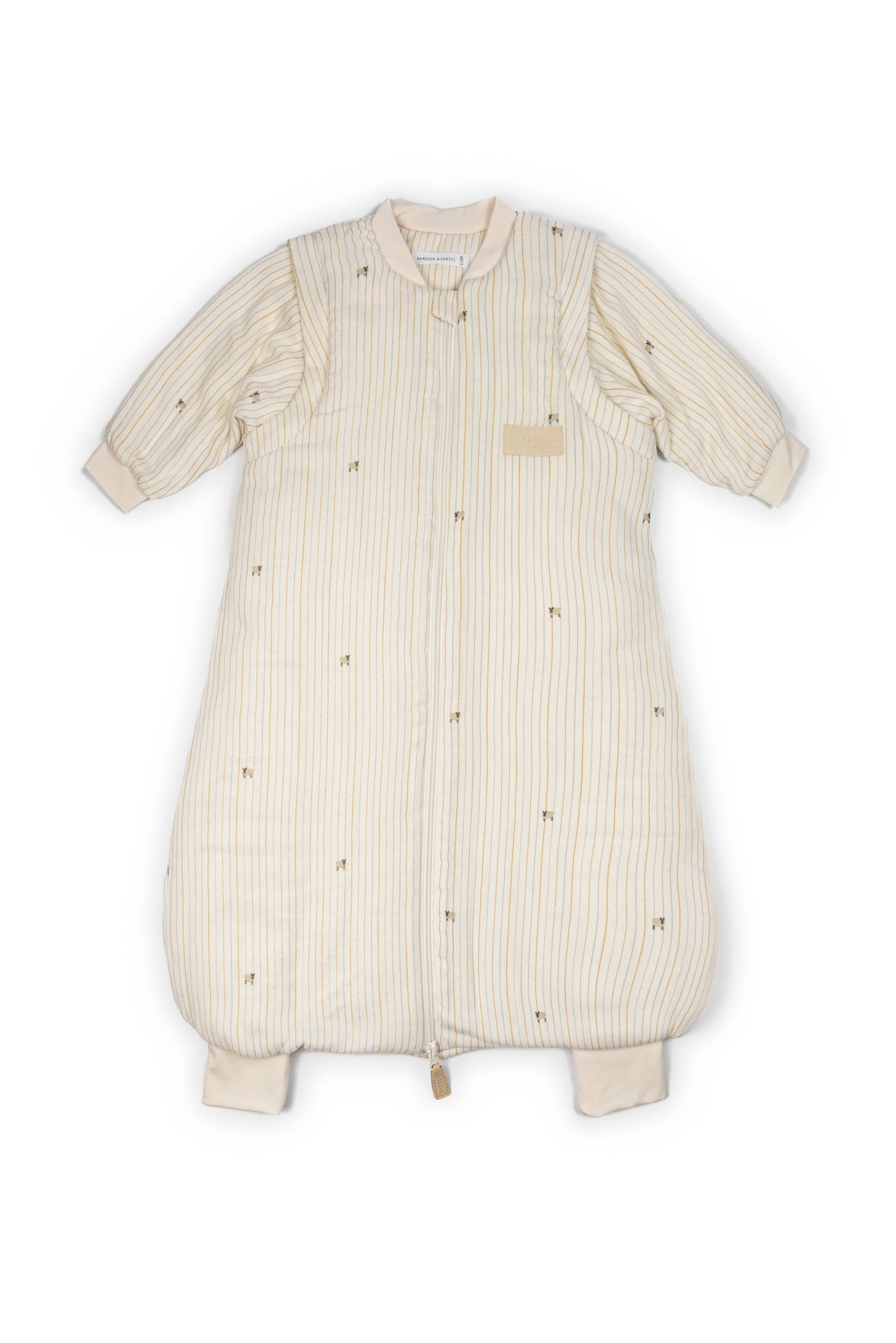 BAMBOOM Sacco nanna neonato Mini 6-18M 963 - TOG 2.2 con maniche e piedini - FARM STRIPE 532